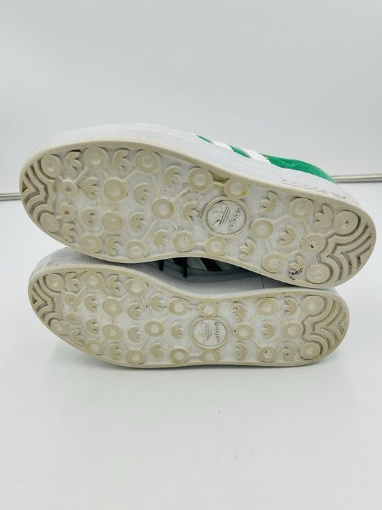 adidas Gazelle Bold Green / Lucid Pink Suede Platform Sneakers Womens Size 8 US - Picture 9 of 9